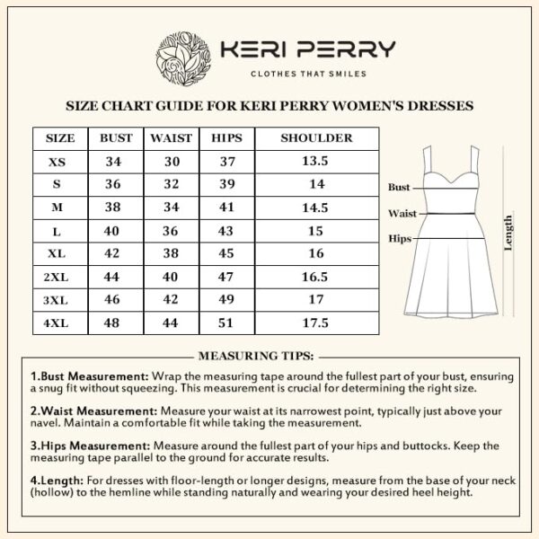 Keri Perry Women's Pink Rayon Abstract Fit & Flared Western Dress | Dress for Women | A line Dress | Summer Dress|Western Dress | Latest Women Dress | Trendy Dress for Dress | Midi Dress - Image 8