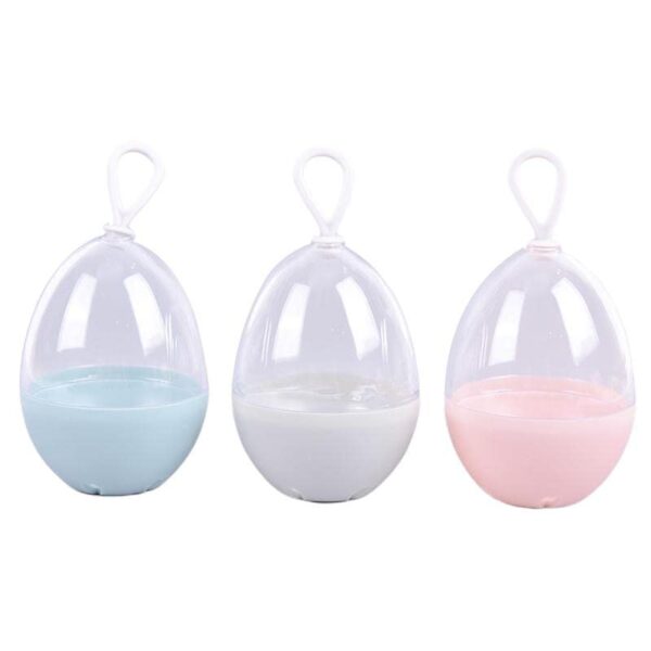 INOG 2PCS Makeup Beauty Blender Sponge With Breathable Storage Case for Women Girls, Travel Container Stand with Dustproof Lid, Washable Reusable (Multicolor) - Image 7