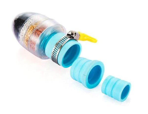 IONIX Activated Carbon Faucet Water Filters Universal Interface Home Kitchen Faucet Tap Water | Tap filter Multilayer | Clean Purifier Filter Cartridge Five Layer Water Filter-Pack of 1 - Image 8