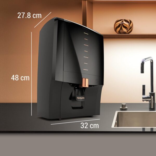 Aquaguard Aura 2X Life, Needs No Service for 2 Years | 10-Stage Water Purifier | Benefits worth ₹4500 | RO+UV+Active Copper | Taste Adjuster | Saves 50% Water | 2 Year Warranty (including Filters) - Image 9
