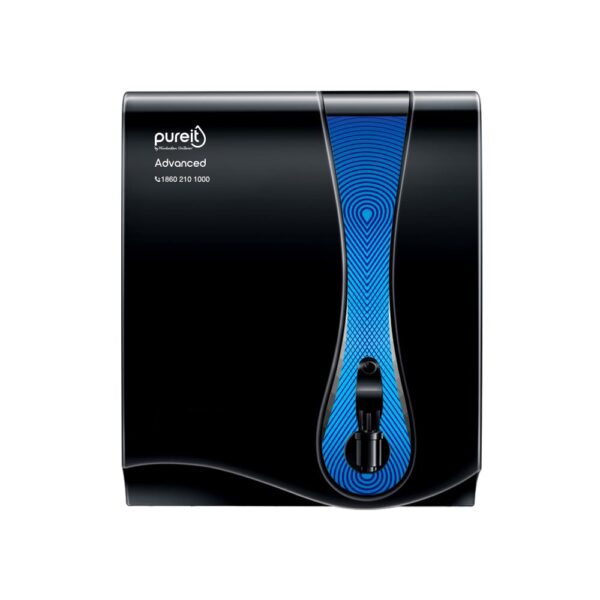 HUL Pureit Advanced RO + MF 6 Stage 7Litre wall mounted/counter top water Purifier, Black - Image 2