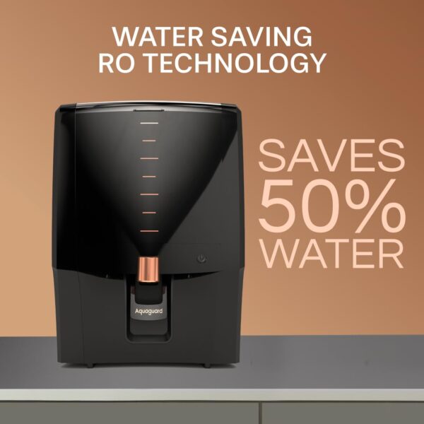Aquaguard Aura 2X Life, Needs No Service for 2 Years | 10-Stage Water Purifier | Benefits worth ₹4500 | RO+UV+Active Copper | Taste Adjuster | Saves 50% Water | 2 Year Warranty (including Filters) - Image 5