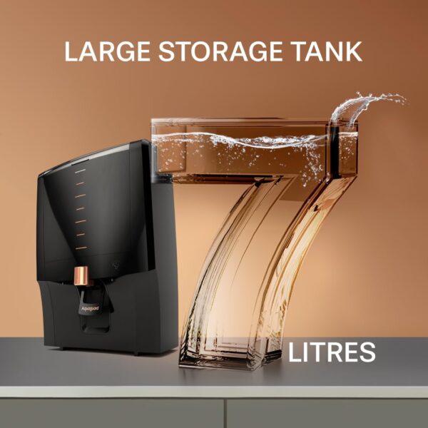 Aquaguard Aura 2X Life, Needs No Service for 2 Years | 10-Stage Water Purifier | Benefits worth ₹4500 | RO+UV+Active Copper | Taste Adjuster | Saves 50% Water | 2 Year Warranty (including Filters) - Image 8