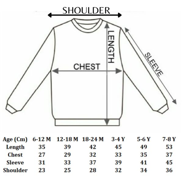 Knitco Boys Woolen Acrylic Sweater Snowman Regular fit Full Sleeves - Image 5