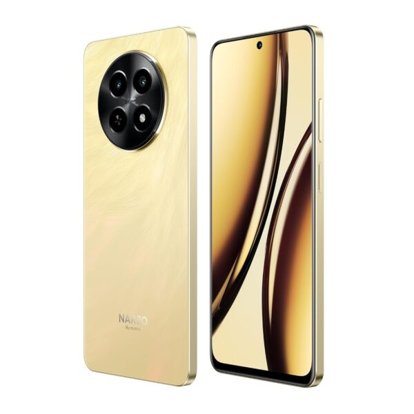 realme NARZO N65 5G (Amber Gold 6GB RAM, 128GB Storage) India's 1st D6300 5G Chipset | Ultra Slim Design | 120Hz Eye Comfort Display | 50MP AI Camera| Charger in The Box - Image 3