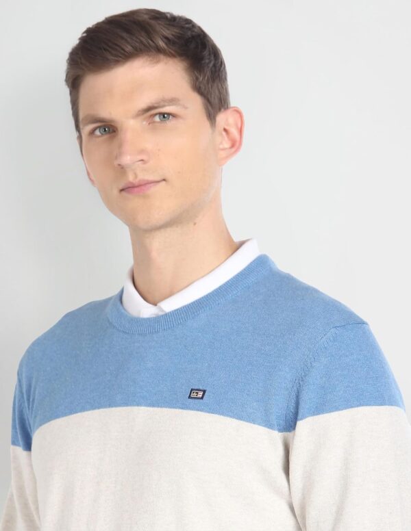 Arrow Men Cotton Casual Sweater - Image 9