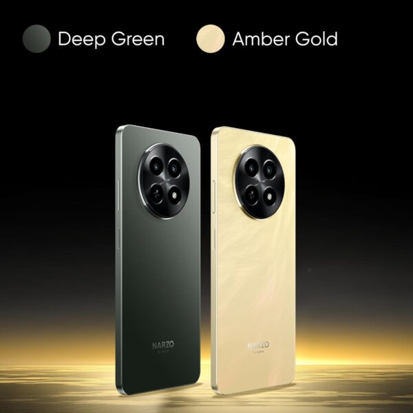 realme NARZO N65 5G (Amber Gold 6GB RAM, 128GB Storage) India's 1st D6300 5G Chipset | Ultra Slim Design | 120Hz Eye Comfort Display | 50MP AI Camera| Charger in The Box - Image 6