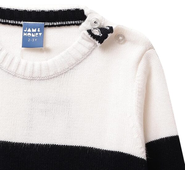 Amazon Brand - Jam & Honey Boy's Acrylic Round Neck Casual Sweater - Image 4