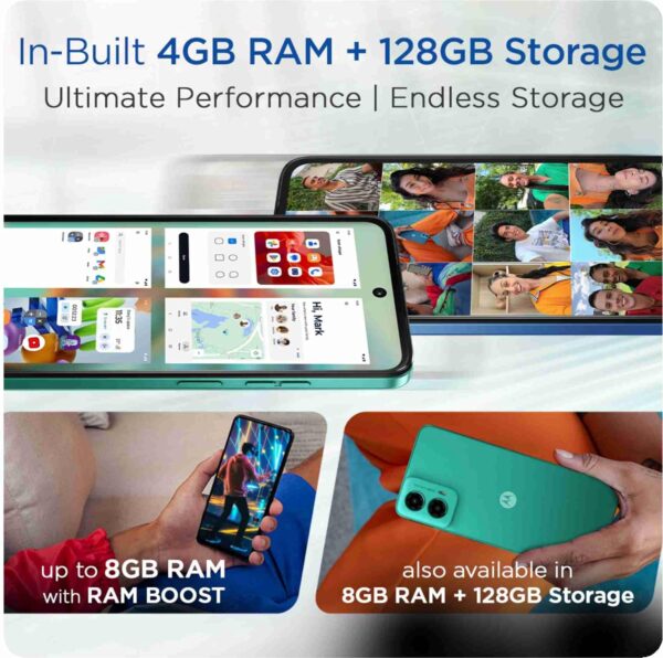 Motorola G45 5G (Brilliant Blue, 8GB RAM, 128GB Storage) - Image 5