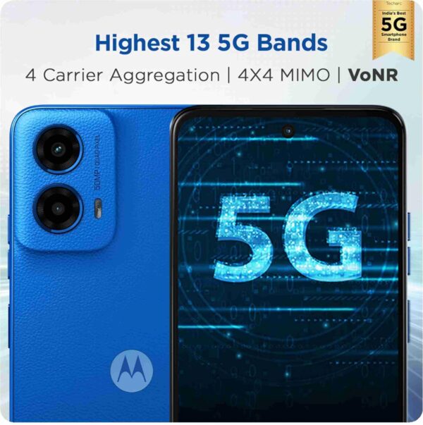 Motorola G45 5G (Viva Magenta, 4GB RAM, 128GB Storage) - Image 8