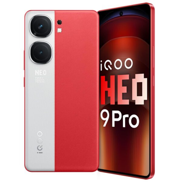 iQOO Neo9 Pro 5G (Fiery Red, 12GB RAM, 256GB Storage) | Snapdragon 8 Gen 2 Processor | Supercomputing Chip Q1 | Flagship Level Sony IMX920 Camera - Image 2