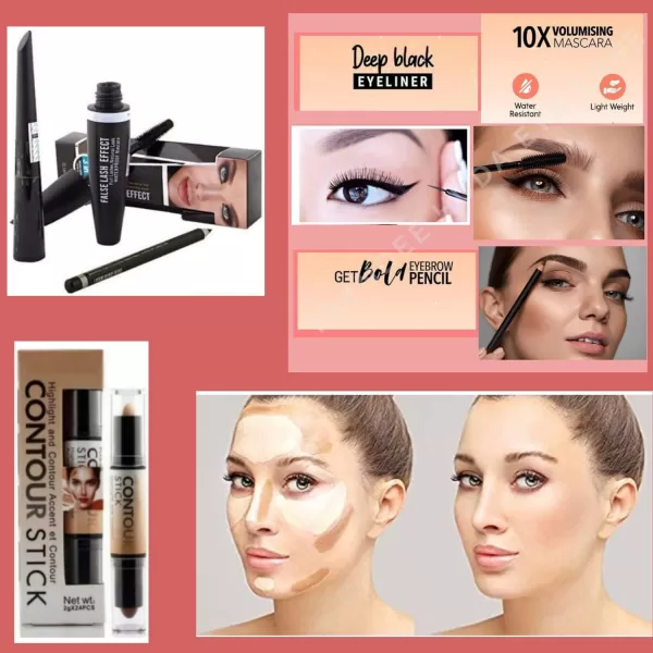 COSMAC Professional Waterproof HD Beauty Parlour Makeup Kits Combo For Women & Girls With All Products In 1 Set, Gift Set for Women (Medium) Long Lasting | Full Coverage | Bridal Makeup Kit for Women, Makeup Kit For All Skin Tone (20 items makeup combo in the one set) . - Image 6