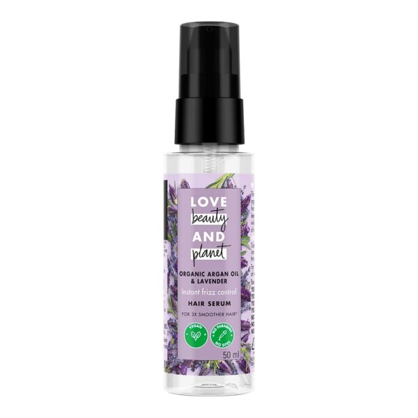 Love Beauty & Planet Argan Oil & Lavender Hair Mask For Frizzy Hair | 50 Ml - Image 2