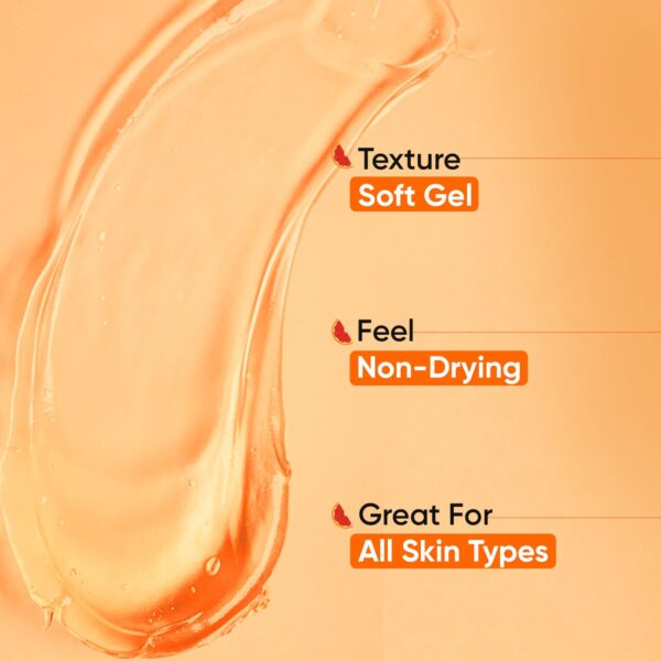 DOT & KEY Vitamin C + E Super Bright Gel Face Wash For Glowing And Brightening Skin | All Skin Types|With Triple Vitamin C| Face Wash For Women & Men|100 Ml - Image 4