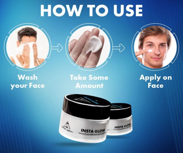 UrbanGabru Insta Glow Fairness Cream for Men (50 gm) with SPF 50 | Paraben & Sulphate Free - Image 8