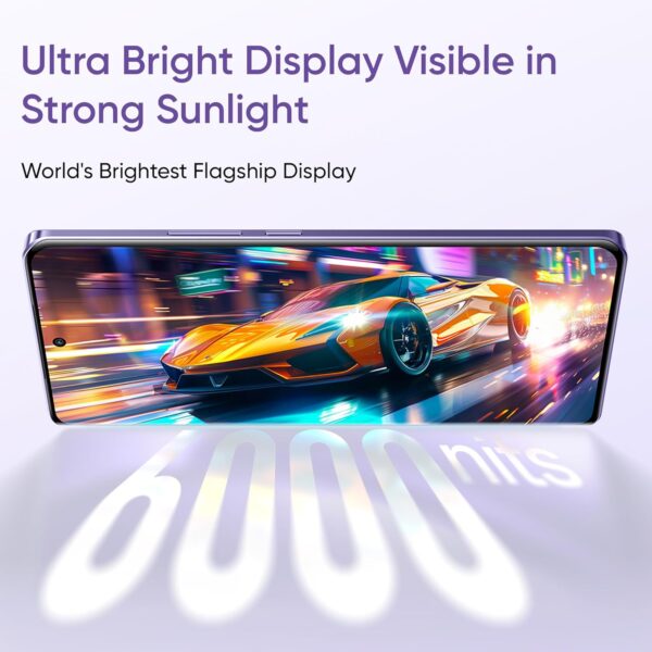 realme GT 6T 5G (Miracle Purple,8GB RAM+256GB Storage) | India's 1st 7+ Gen 3 Flagship Chipset | 1.5M + AnTuTu Score | 5500mAh+120W | The World's Brightest Flagship Display - Image 5