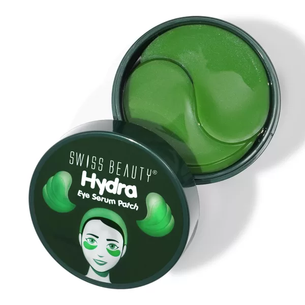 Swiss Beauty Hydra Anti Wrinkle Eye Serum Patch| Treats Dark Circles, Fine Lines And Wrinkles | Enriched With Collagen And Aloe Vera Extract | Shade- Aloevera, 60 Pcs| - Image 2