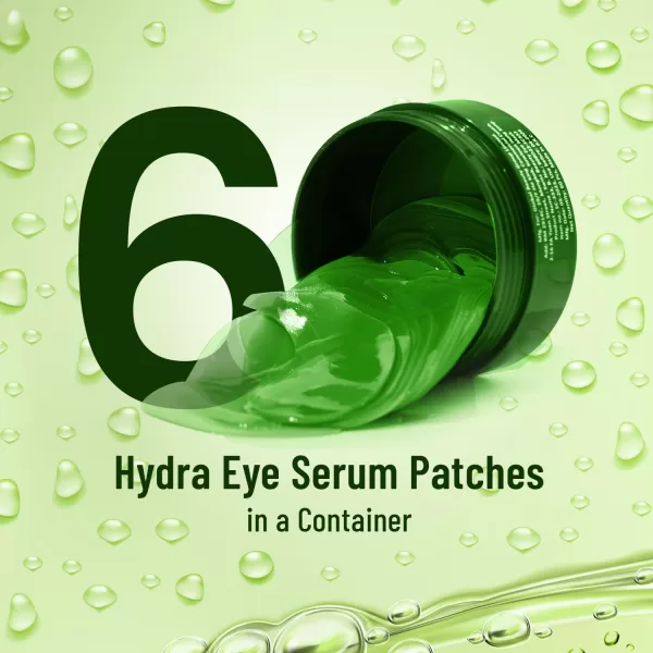 Swiss Beauty Hydra Anti Wrinkle Eye Serum Patch| Treats Dark Circles, Fine Lines And Wrinkles | Enriched With Collagen And Aloe Vera Extract | Shade- Aloevera, 60 Pcs| - Image 4