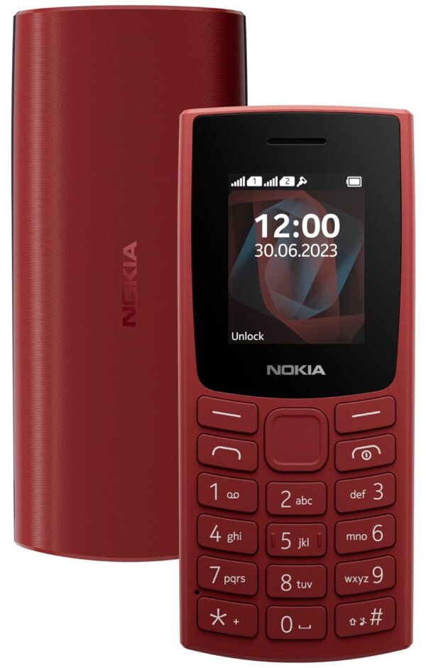 (Refurbished) Nokia All-New 105 Keypad Phone with Built-in UPI Payments, Long-Lasting Battery, Wireless FM Radio | Red - Image 6