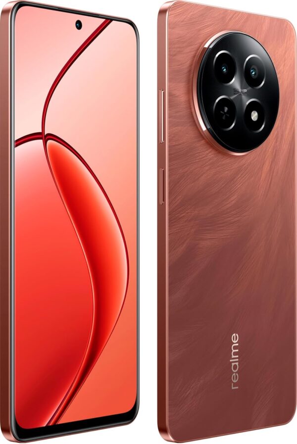 realme 12x 5G (Coral Red, 8GB RAM, 128GB Storage) | Upto 16GB (8+8GB) Dynamic RAM | Dimensity 6100+ Processor | 50 MP AI Camera | 7.69 mm Ultra-Slim Trendy Watch Design | 45 W SUPERVOOC Charge - Image 4