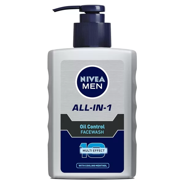 Nivea Men Face Wash, Oil Control For 12Hr Oil Control With 10X Vitamin C Effect, 150 ml - Image 2