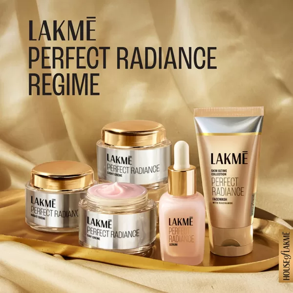 LAKMÉ Absolute Perfect Radiance Brightening Day Cream 50 g, SPF 30, Daily Illuminating Face Moisturizer for Glowing Skin - With Glycerin & Niacinamide - Image 8