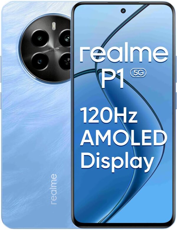 realme P1 5G (Feather Blue, 6GB RAM, 128GB Storage) - Image 2