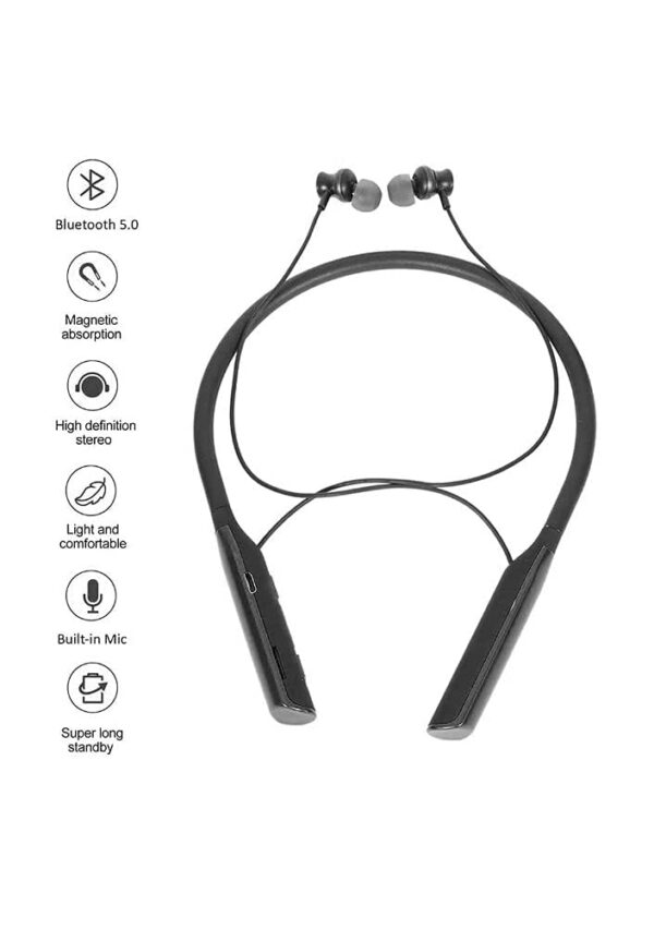 Siwi Bluetooth Earphones for Infinix GT 20 Pro 5G, Hot 20 4G, Hot 20S, Hot 40, Hot 40i, Hot 50 5G, Note 12 2023/40 5G / 40 Pro 5G / 40 Pro Plus 5G / 40X Headphones (L35-2) - Image 7