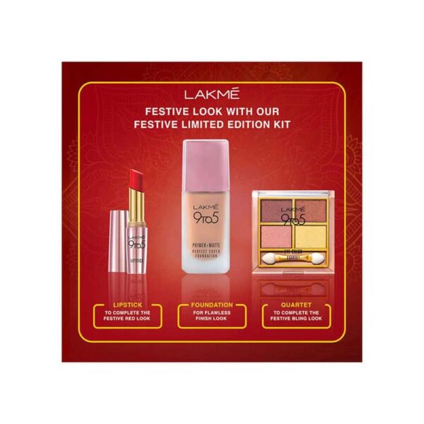 LAKMÉ Absolute Festive Limited Edition Kit,1 Count - Image 6