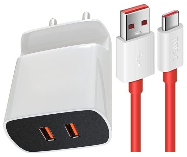 50W SuperFast Type-C Charger for Infinix Note 40X 5G Charger Original Adapter Like Mobile Charger | Qualcomm QC 3.0 Quick Charger with 1 Meter Type C USB Data Cable (50W,SY-31,WT) - Image 2