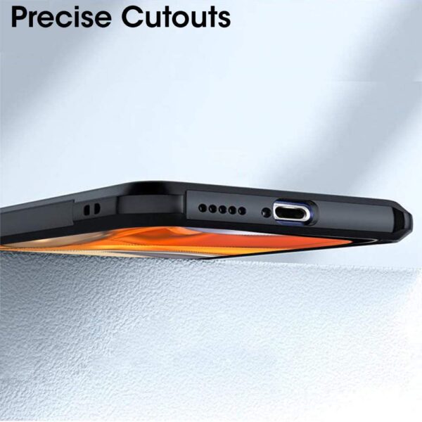 TheGiftKart Shockproof Crystal Clear Back Cover Case for Xiaomi 11T Pro 5G | 360 Degree Protection | Protective Design | Transparent Back Cover Case for Xiaomi 11T Pro 5G (PC, TPU | Black Bumper) - Image 8
