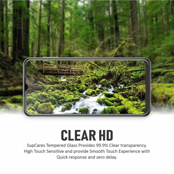 Amazon Brand - Solimo Tempered Glass Screen Protector for iPhone 13, 13 Pro & 14 with Edge-to-Edge Coverage | Easy Installation Kit (Black) - Image 4