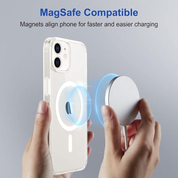 amazon basics Tpu Back Case Cover For Iphone 12/Iphone 12 Pro|Compatible For Iphone 12/Iphone 12 Pro Back Case Cover|Scratch-Resistant Back Case Cover|Clear - Image 6