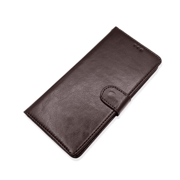 Pikkme OnePlus Nord Ce 3 Lite 5G Flip Cover Leather Finish | Inside TPU with Card Pockets | Wallet Stand and Shock Proof | Complete Protection Flip Case (Coffee) - Image 9
