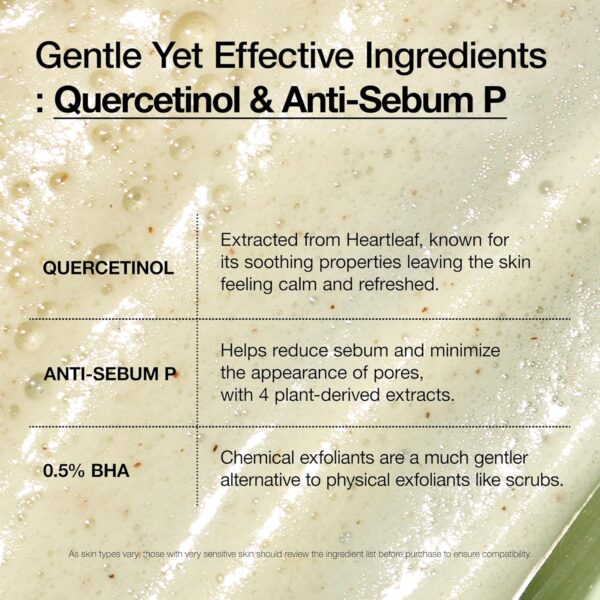 Anua Heartleaf Quercetinol Pore Deep Cleansing Foam, Facial Cleanser, for Double Cleansing, BHA, Hyaluronic Acid, Glycerin, Face Wash, Blackhead Remover, Korean Skincare (150ml) - Image 6