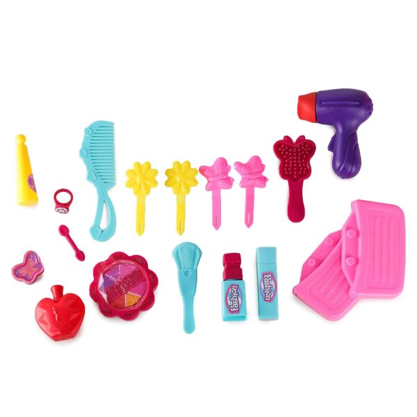 Webby Pretend Play Beauty Salon Fashion Play Makeup kit and Cosmetic Toy Set for 3+ Year Kids, Girls Toy - Image 4