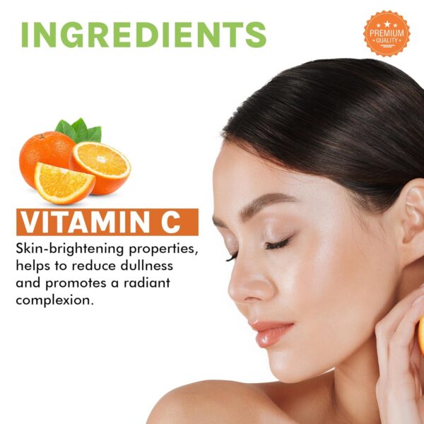 OG BEAUTY Natural CitraGlow Vitamin C Face Toner for Hydrating, Revitalizing, Tightening Pores, and Restoring pH Balance | Free from Alcohol, Paraben, Silicon Oil & Harsh Chemicals |100 ML - Image 4