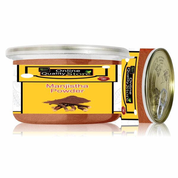 Online Quality Store Organic Manjistha Powder, 100g |Rubia Cordifolia |100% Pure & Natural Manjistha Powder Manjistha Powder for face, Hair Care & Skin Care - Image 3
